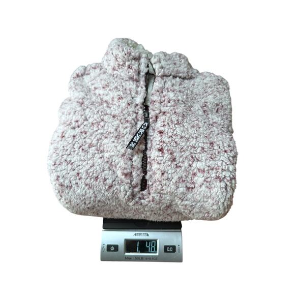 Time and Tru Lavender Fleece Quarter Zip Pullover Girl’s Size M (8-10) - Picture 14 of 14